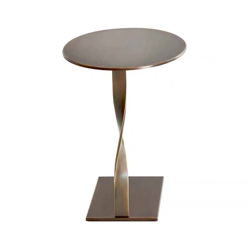 Modern Bronze Side Table
